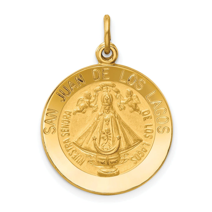 Lovely Rita's Pendants & Charms 14k Yellow Gold Our Lady of San Juan Medal