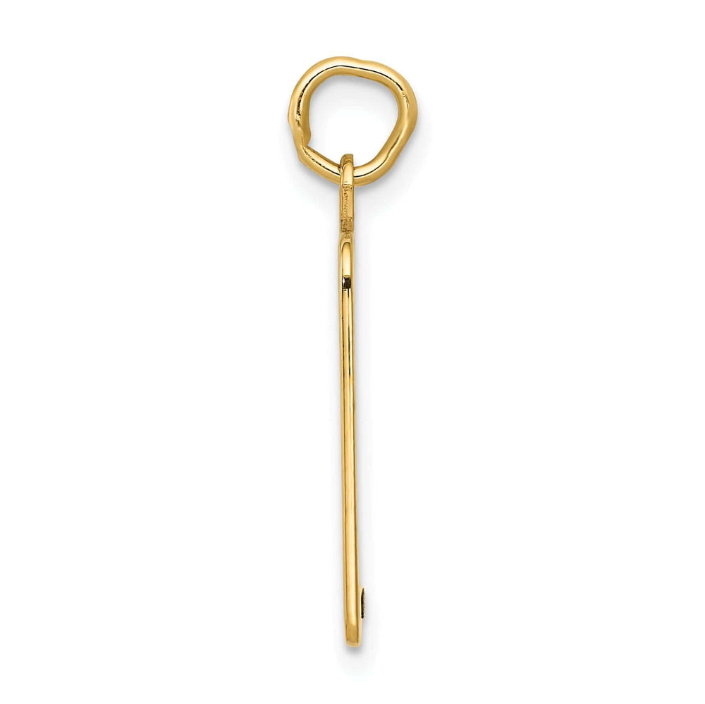 Lovely Rita's Pendants & Charms 14k Yellow Gold Pink Birth Certificate Pendant