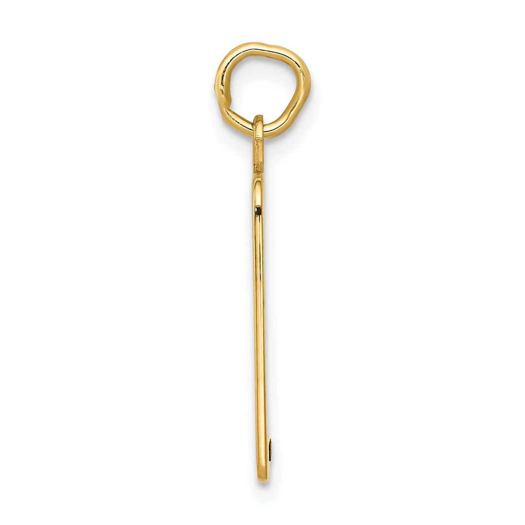 Lovely Rita's Pendants & Charms 14k Yellow Gold Pink Birth Certificate Pendant