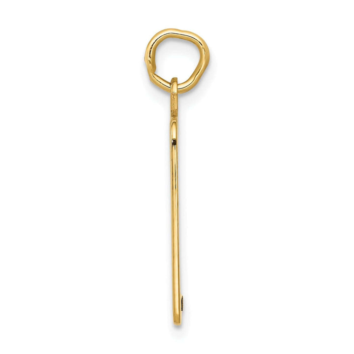 Lovely Rita's Pendants & Charms 14k Yellow Gold Pink Birth Certificate Pendant