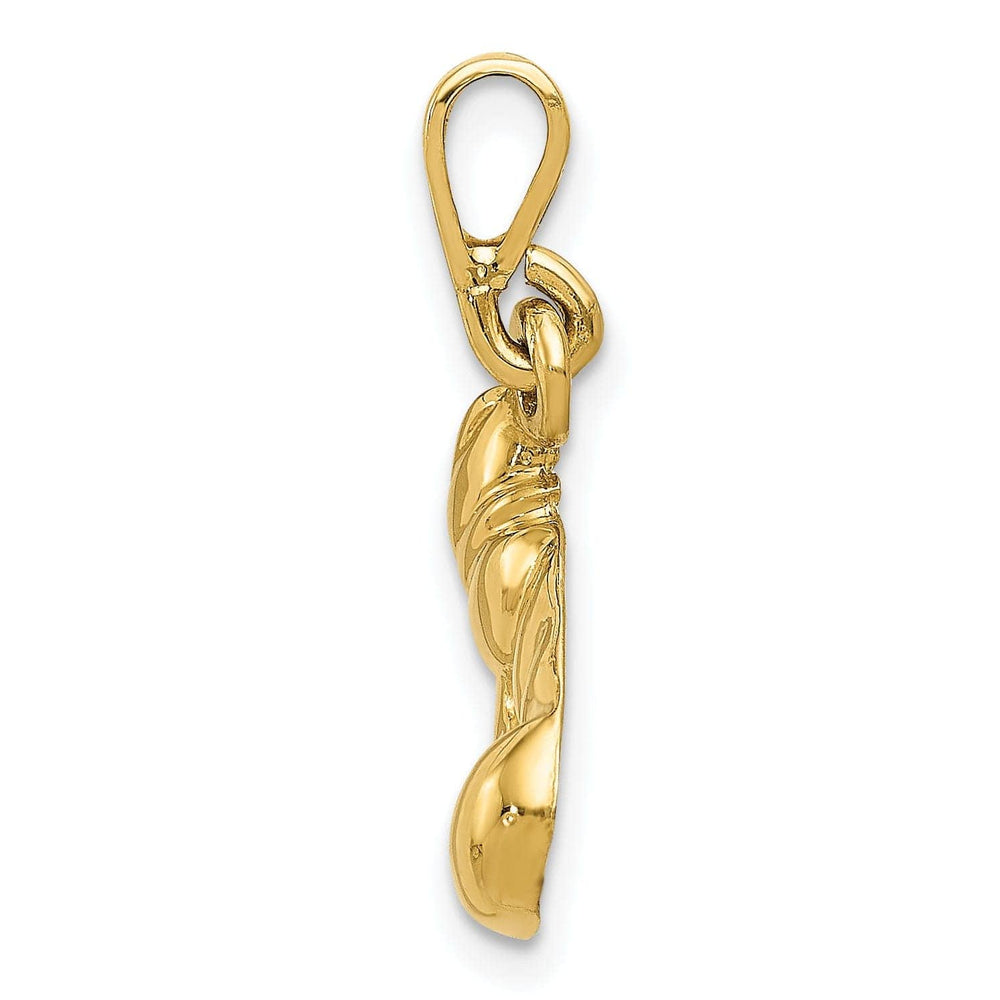 Lovely Rita's Pendants & Charms 14k Yellow Gold Polished Boxing Glove Pendant