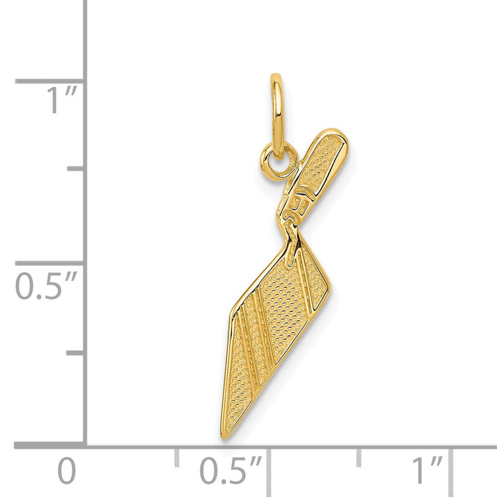 Lovely Rita's Pendants & Charms 14k Yellow Gold Polished Brick Trowel Charm