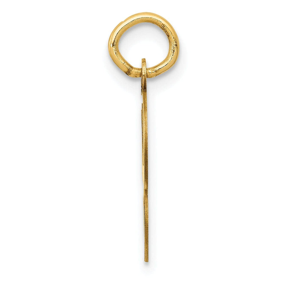 Lovely Rita's Pendants & Charms 14k Yellow Gold Polished Fancy Initial G Charm