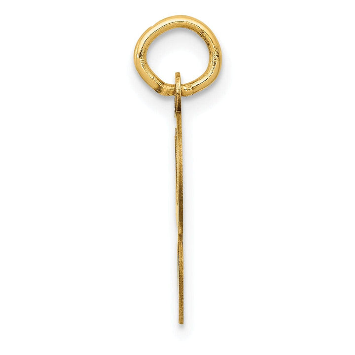 Lovely Rita's Pendants & Charms 14k Yellow Gold Polished Fancy Initial G Charm