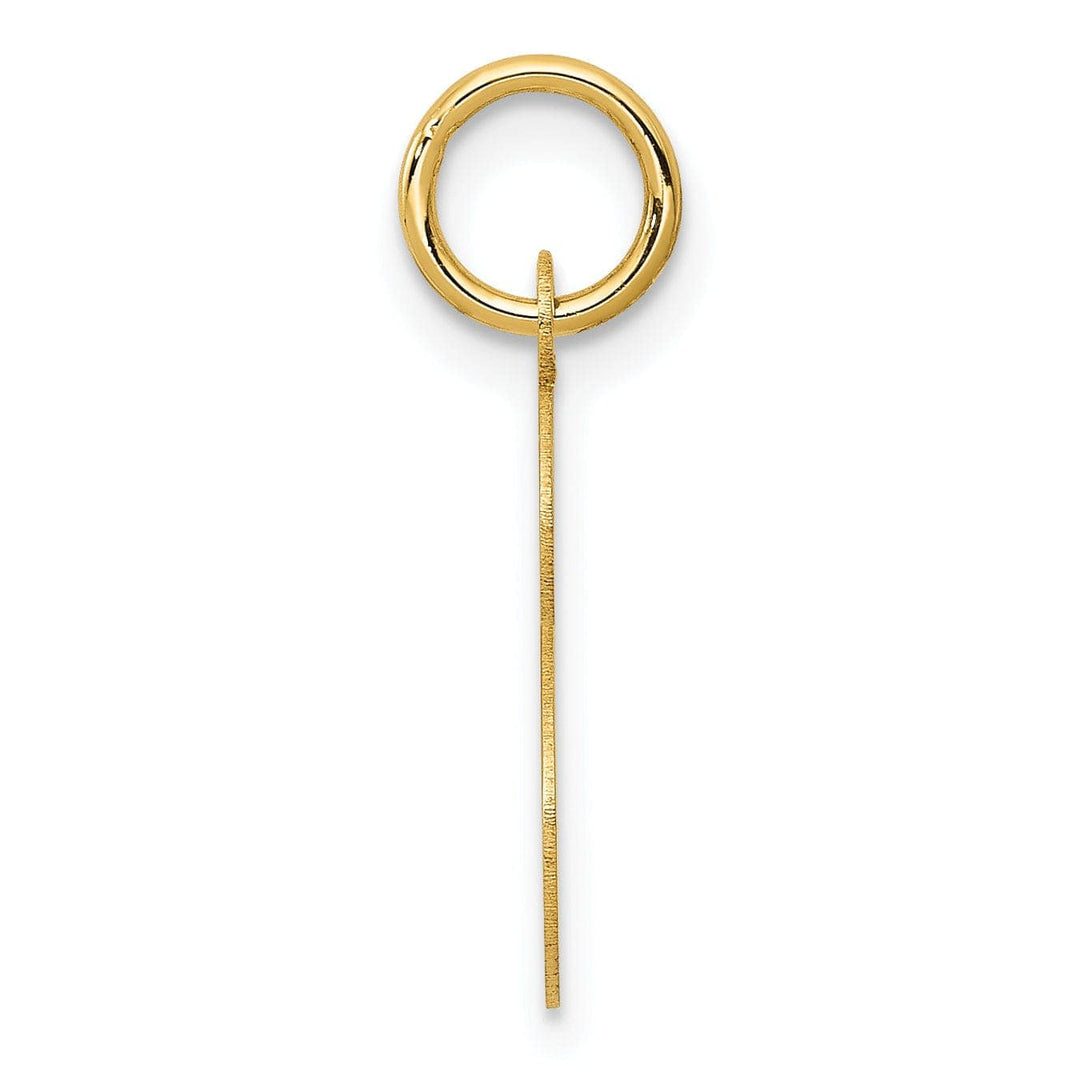 Lovely Rita's Pendants & Charms 14k Yellow Gold Polished Fancy Initial S Charm