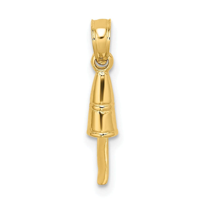 Lovely Rita's Pendants & Charms 14K Yellow Gold Polished Finish 3-D Buoy Charm Pendant