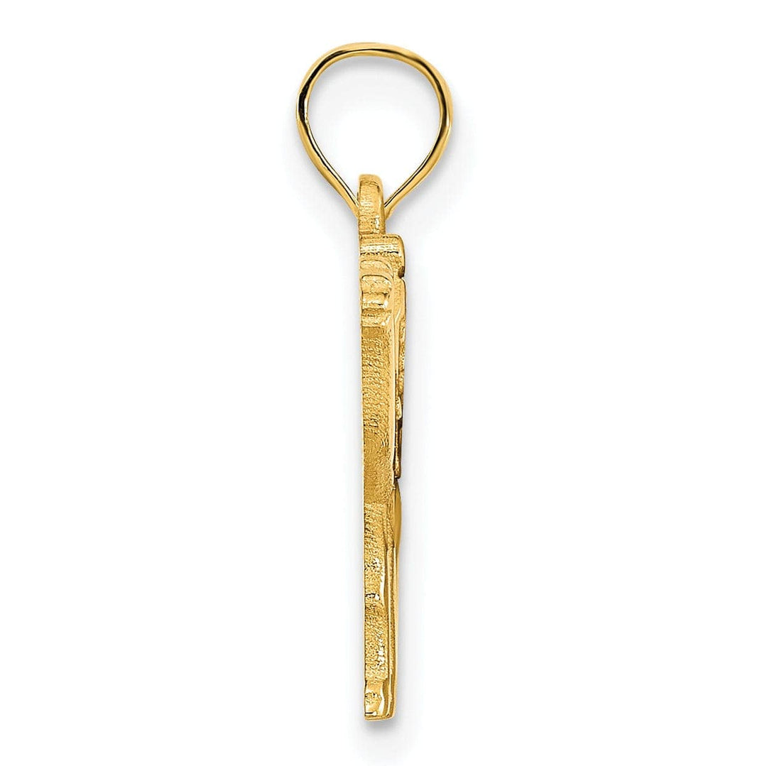 Lovely Rita's Pendants & Charms 14K Yellow Gold Polished Finish Camel Charm Pendant