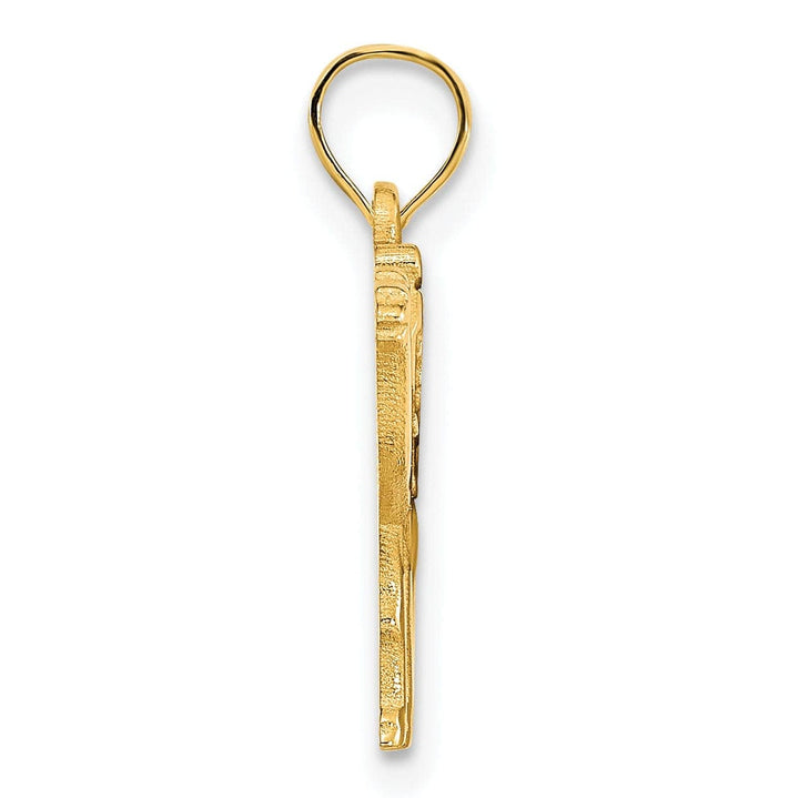 Lovely Rita's Pendants & Charms 14K Yellow Gold Polished Finish Camel Charm Pendant