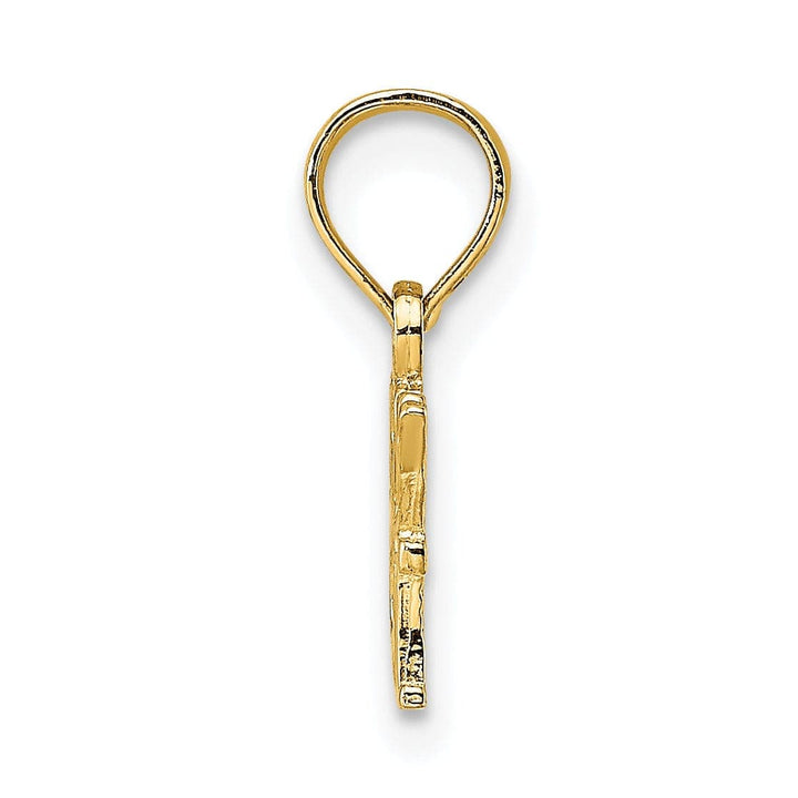 Lovely Rita's Pendants & Charms 14k Yellow Gold Polished Finish I HEART MY CAT Talking Charm Pendant