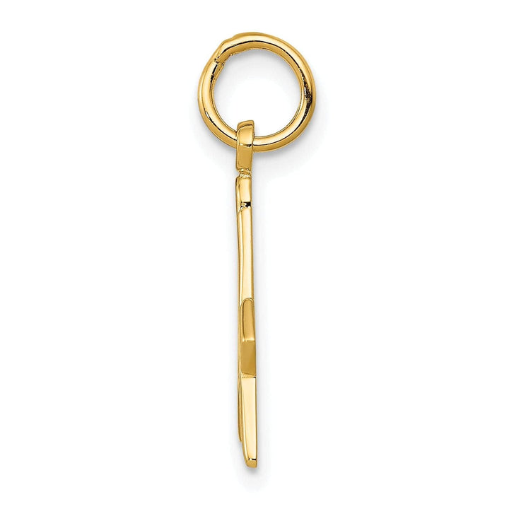 Lovely Rita's Pendants & Charms 14k Yellow Gold Polished Finish Masonic Pendant