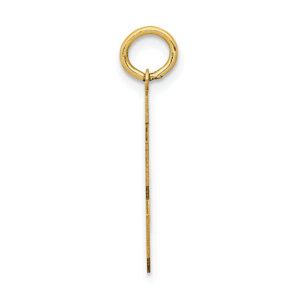 Lovely Rita's Pendants & Charms 14K Yellow Gold Polished Finish Medium Size Number 23 Charm Pendant