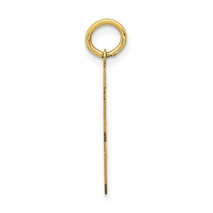 Lovely Rita's Pendants & Charms 14K Yellow Gold Polished Finish Medium Size Number 23 Charm Pendant