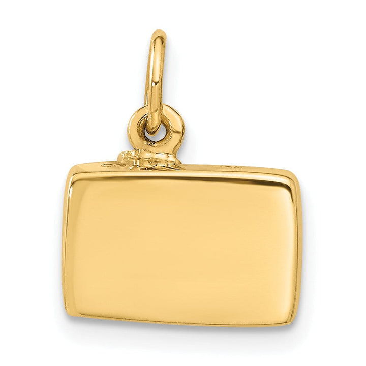 Lovely Rita's Pendants & Charms 14K Yellow Gold Polished Finish Moveable 3-D Sardine Can Pendant