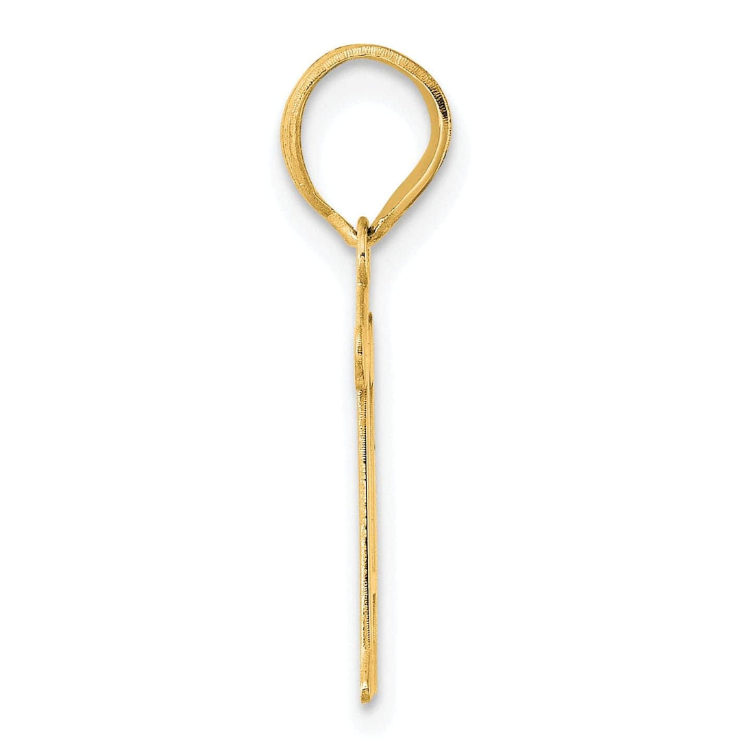 Lovely Rita's Pendants & Charms 14k Yellow Gold Polished Finish Number 11 Charm Pendant