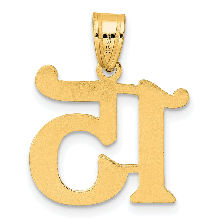 Lovely Rita's Pendants & Charms 14k Yellow Gold Polished Finish Number 15 Charm Pendant