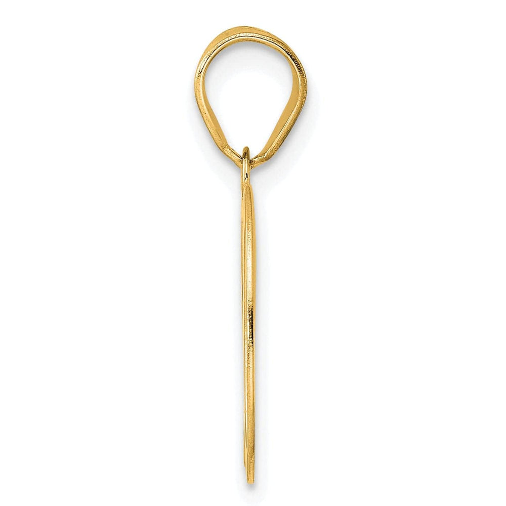 Lovely Rita's Pendants & Charms 14k Yellow Gold Polished Finish Number 20 Charm Pendant