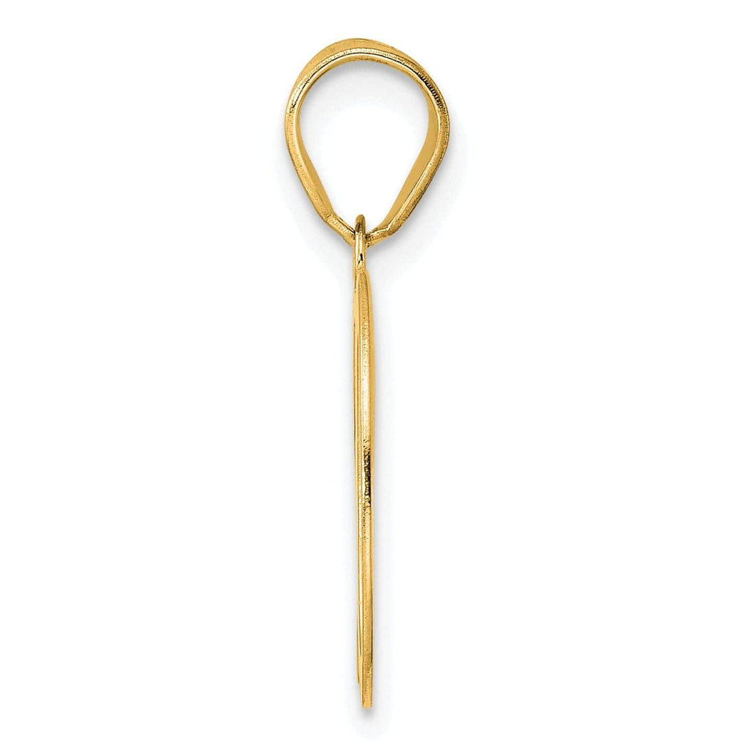 Lovely Rita's Pendants & Charms 14k Yellow Gold Polished Finish Number 20 Charm Pendant