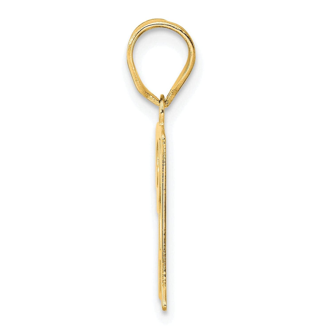 Lovely Rita's Pendants & Charms 14k Yellow Gold Polished Finish Number 31 Charm Pendant