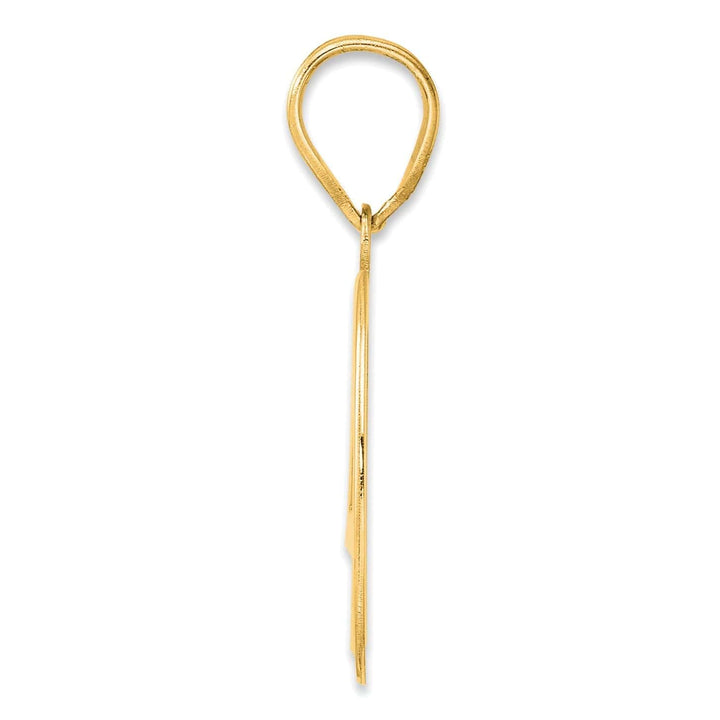 Lovely Rita's Pendants & Charms 14k Yellow Gold Polished Finish Number 40 Charm Pendant
