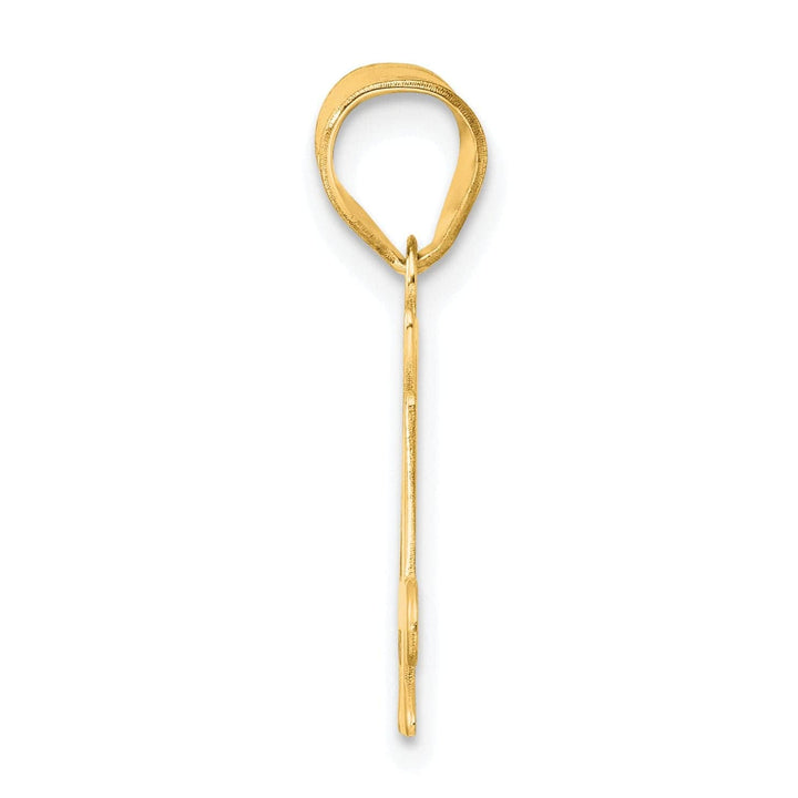 Lovely Rita's Pendants & Charms 14k Yellow Gold Polished Finish Number 44 Charm Pendant