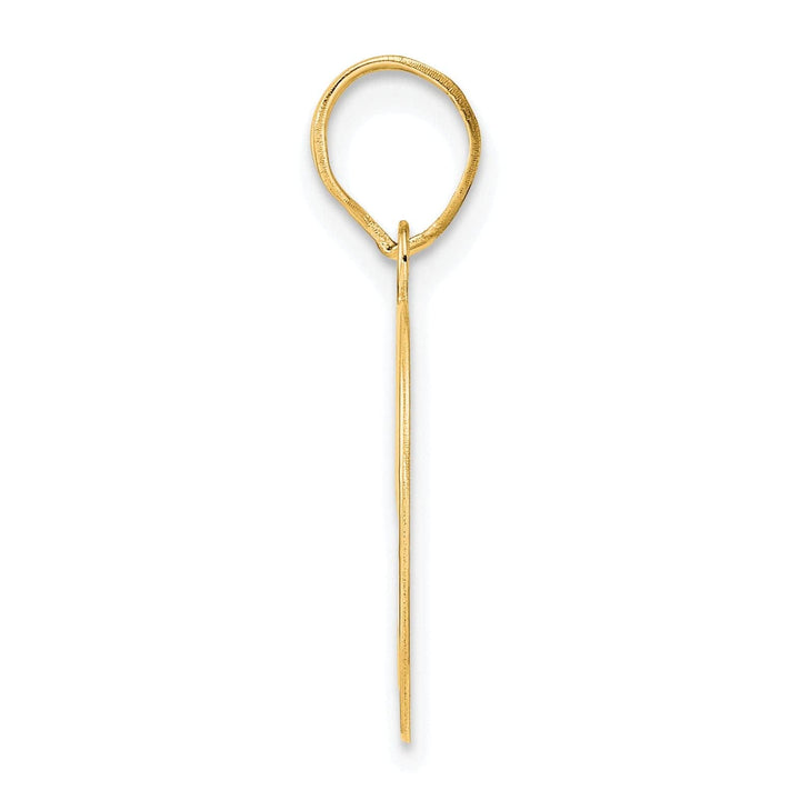 Lovely Rita's Pendants & Charms 14k Yellow Gold Polished Finish Number 49 Charm Pendant