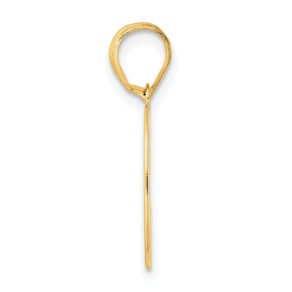 Lovely Rita's Pendants & Charms 14k Yellow Gold Polished Finish Number 50 Charm Pendant