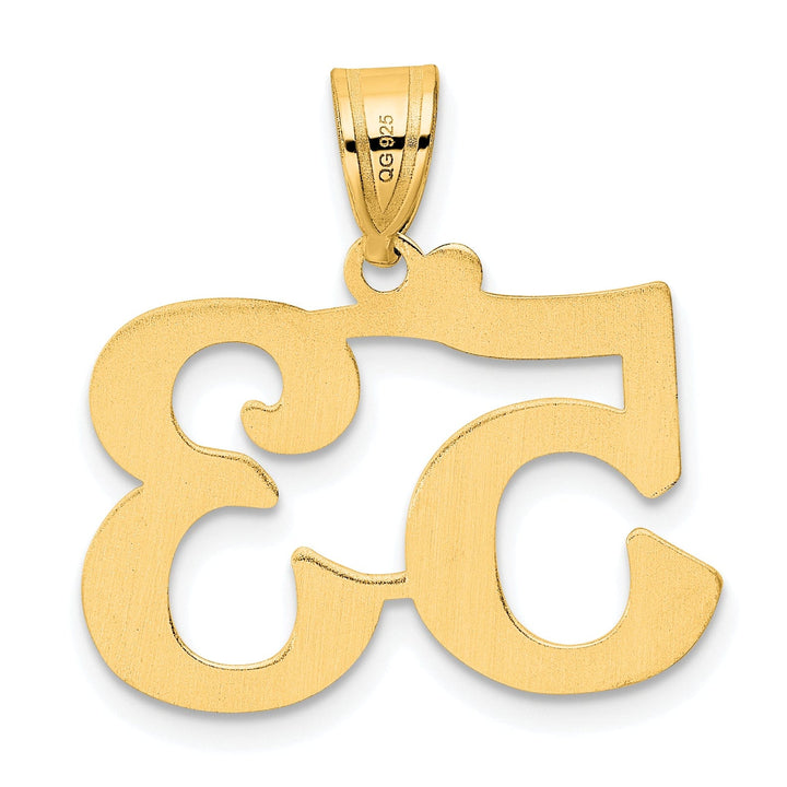 Lovely Rita's Pendants & Charms 14k Yellow Gold Polished Finish Number 53 Charm Pendant