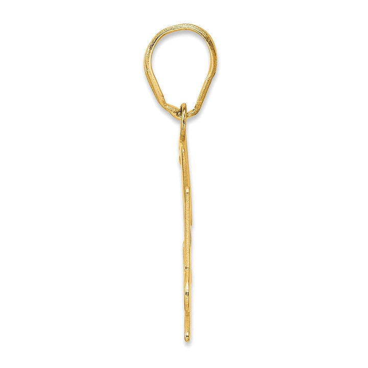 Lovely Rita's Pendants & Charms 14k Yellow Gold Polished Finish Number 54 Charm Pendant