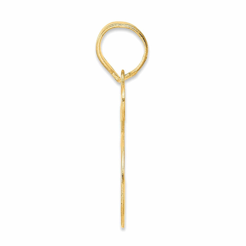 Lovely Rita's Pendants & Charms 14k Yellow Gold Polished Finish Number 55 Charm Pendant