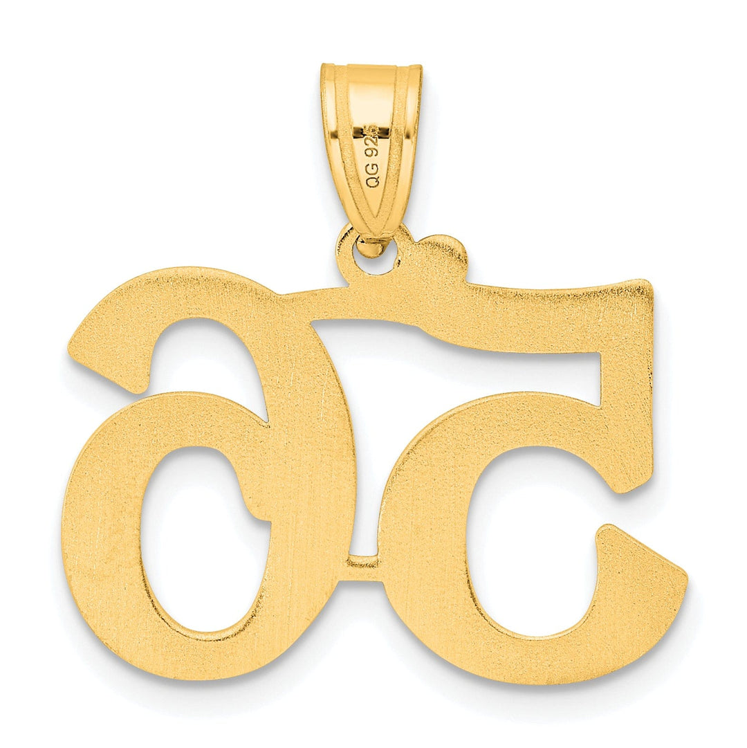 Lovely Rita's Pendants & Charms 14k Yellow Gold Polished Finish Number 56 Charm Pendant