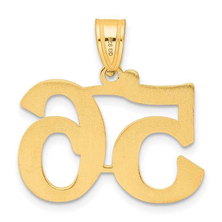 Lovely Rita's Pendants & Charms 14k Yellow Gold Polished Finish Number 56 Charm Pendant