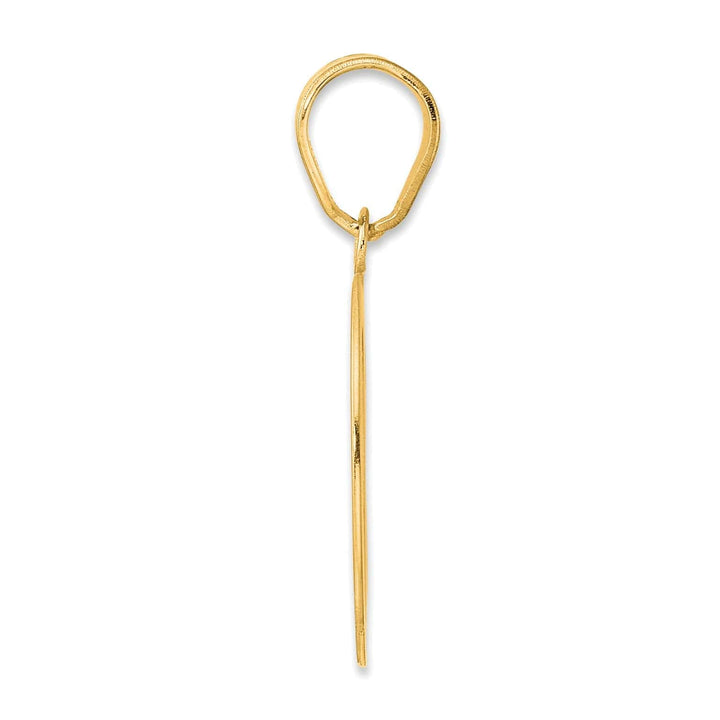 Lovely Rita's Pendants & Charms 14k Yellow Gold Polished Finish Number 60 Charm Pendant