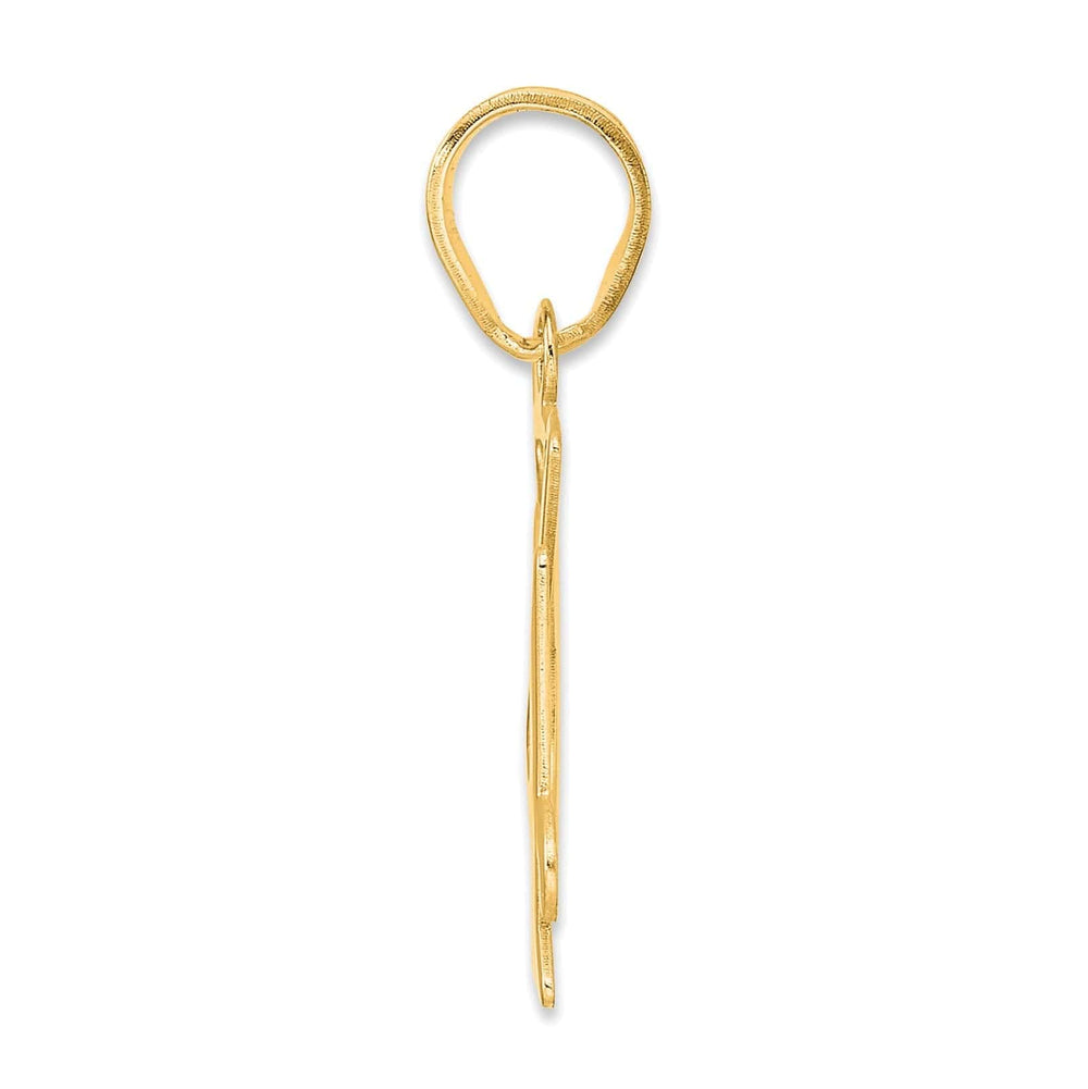 Lovely Rita's Pendants & Charms 14k Yellow Gold Polished Finish Number 64 Charm Pendant