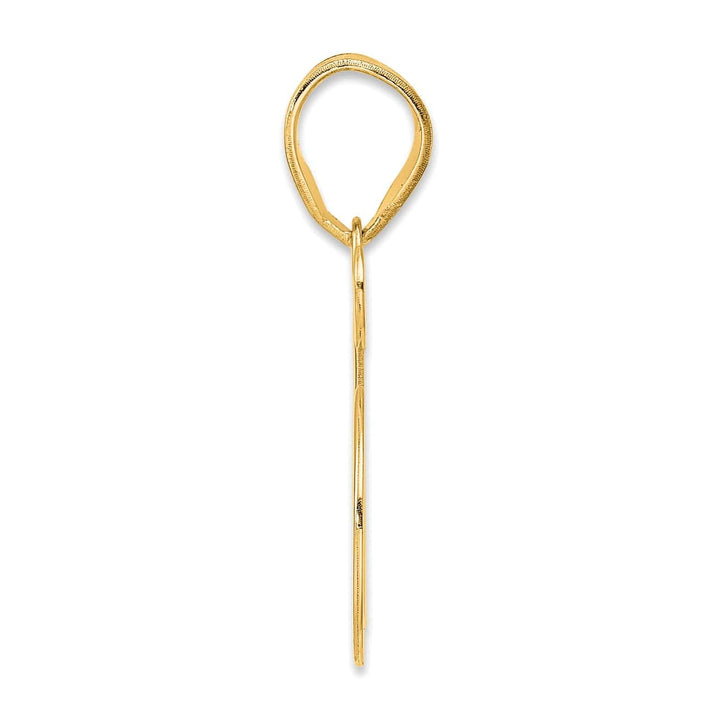 Lovely Rita's Pendants & Charms 14k Yellow Gold Polished Finish Number 65 Charm Pendant