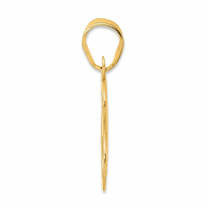 Lovely Rita's Pendants & Charms 14k Yellow Gold Polished Finish Number 68 Charm Pendant