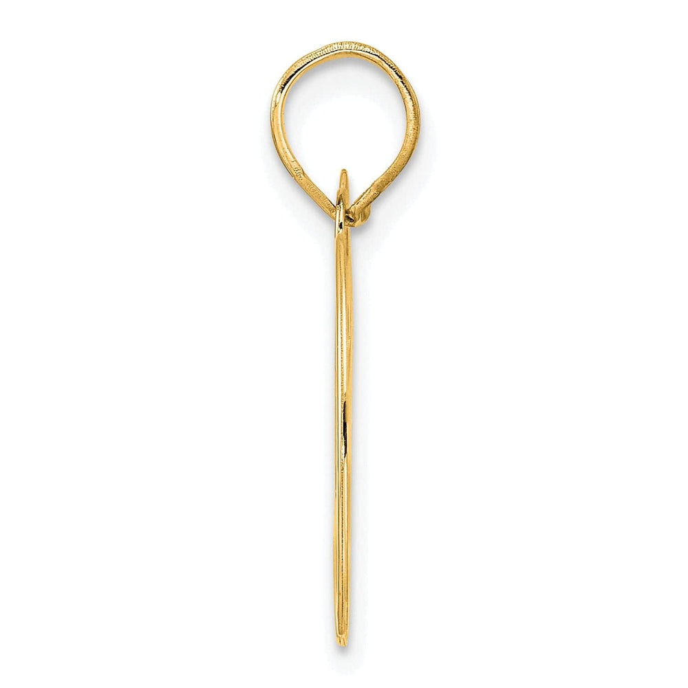 Lovely Rita's Pendants & Charms 14k Yellow Gold Polished Finish Number 80 Charm Pendant