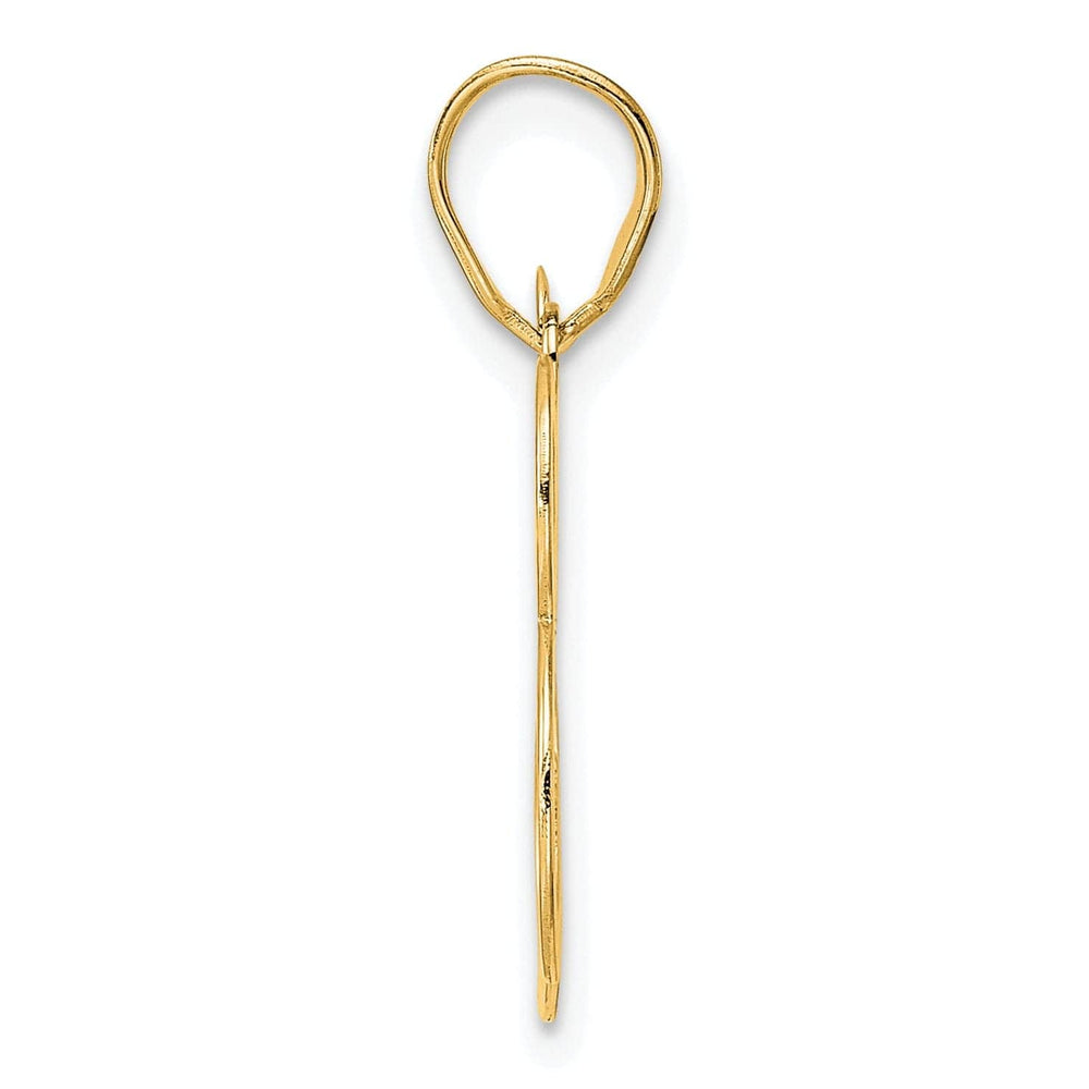 Lovely Rita's Pendants & Charms 14k Yellow Gold Polished Finish Number 83 Charm Pendant
