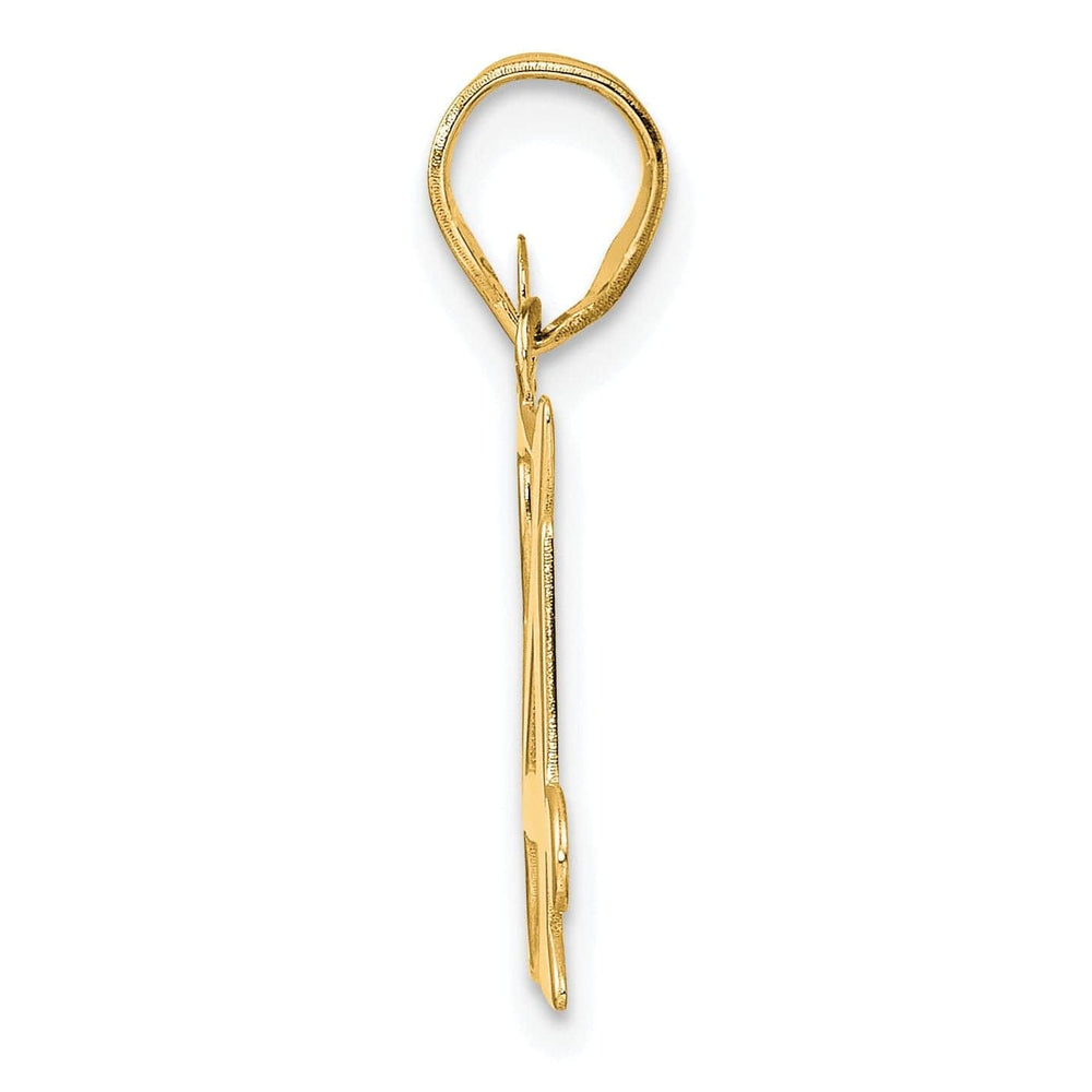 Lovely Rita's Pendants & Charms 14k Yellow Gold Polished Finish Number 84 Charm Pendant