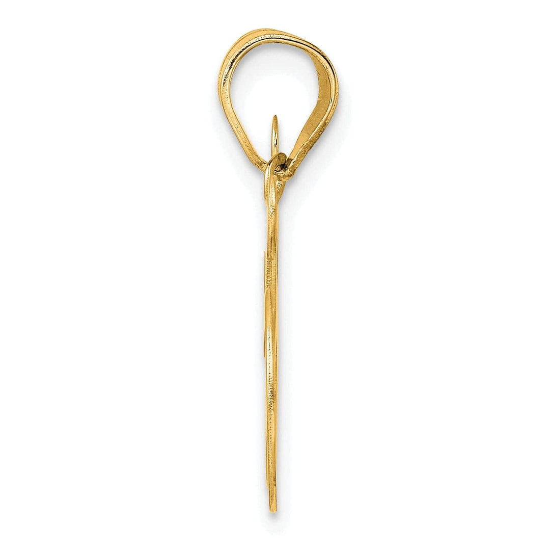 Lovely Rita's Pendants & Charms 14k Yellow Gold Polished Finish Number 85 Charm Pendant