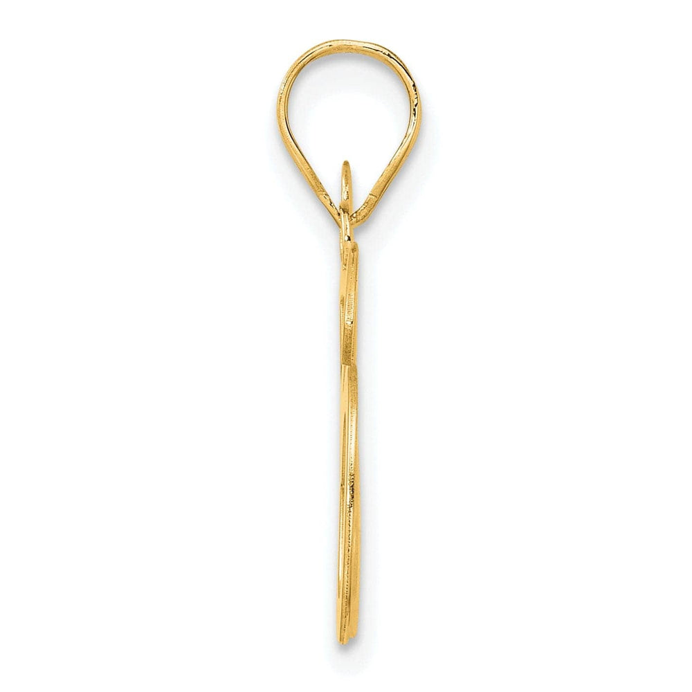 Lovely Rita's Pendants & Charms 14k Yellow Gold Polished Finish Number 86 Charm Pendant
