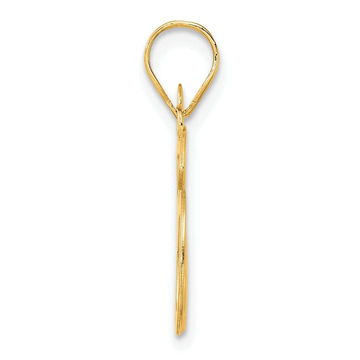 Lovely Rita's Pendants & Charms 14k Yellow Gold Polished Finish Number 86 Charm Pendant