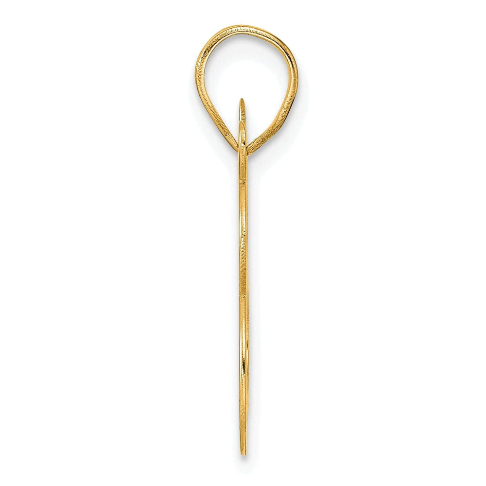 Lovely Rita's Pendants & Charms 14k Yellow Gold Polished Finish Number 88 Charm Pendant