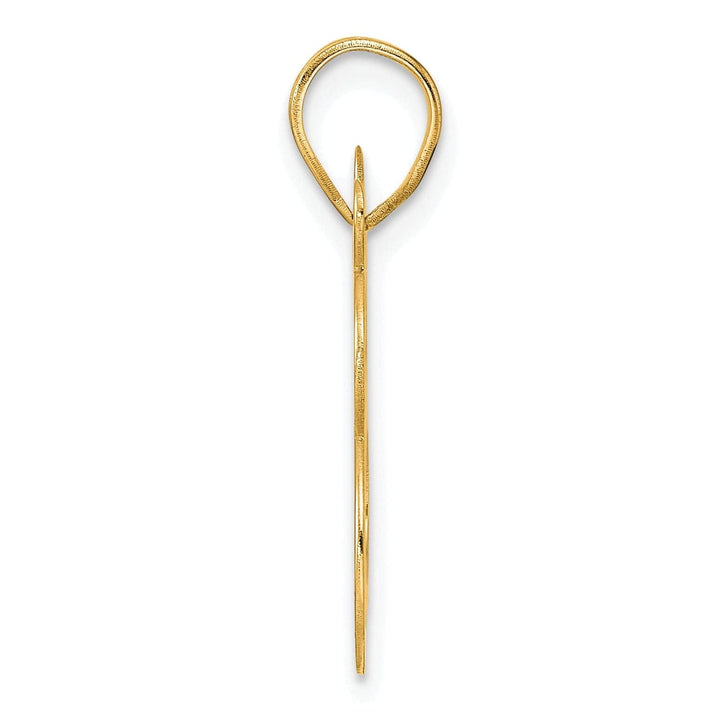 Lovely Rita's Pendants & Charms 14k Yellow Gold Polished Finish Number 88 Charm Pendant