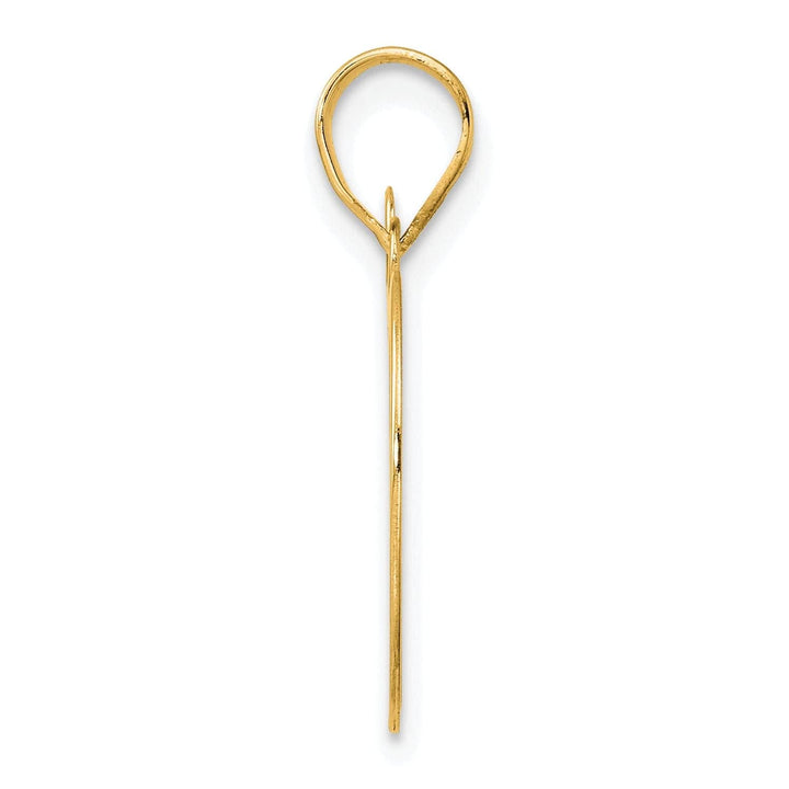 Lovely Rita's Pendants & Charms 14k Yellow Gold Polished Finish Number 89 Charm Pendant