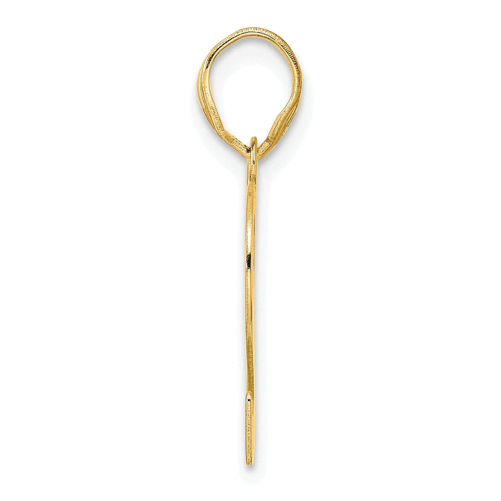 Lovely Rita's Pendants & Charms 14k Yellow Gold Polished Finish Number 92 Charm Pendant
