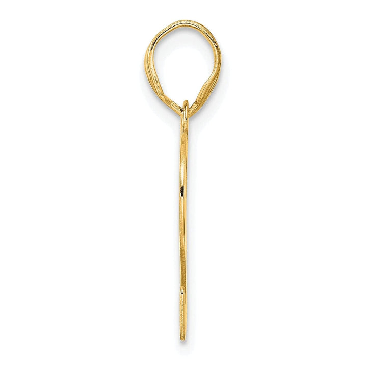 Lovely Rita's Pendants & Charms 14k Yellow Gold Polished Finish Number 92 Charm Pendant