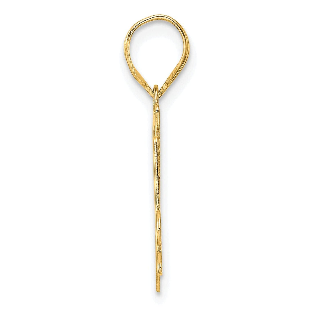 Lovely Rita's Pendants & Charms 14k Yellow Gold Polished Finish Number 94 Charm Pendant