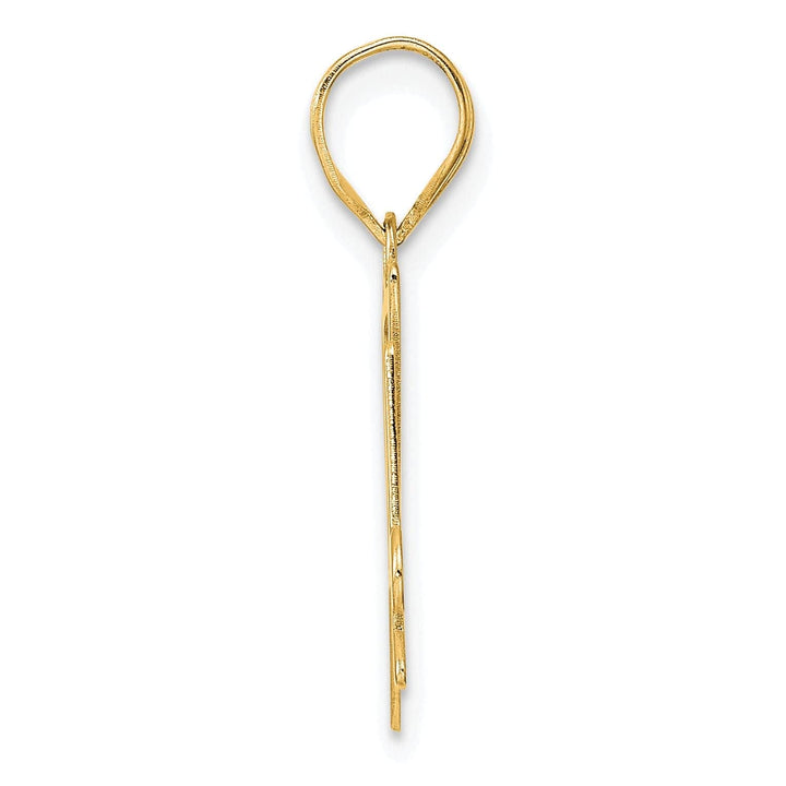 Lovely Rita's Pendants & Charms 14k Yellow Gold Polished Finish Number 94 Charm Pendant
