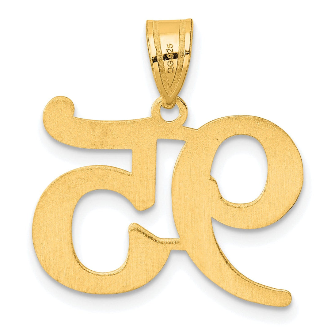 Lovely Rita's Pendants & Charms 14k Yellow Gold Polished Finish Number 95 Charm Pendant