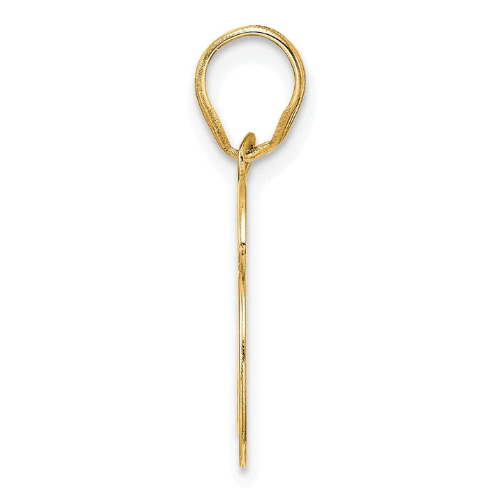 Lovely Rita's Pendants & Charms 14k Yellow Gold Polished Finish Number 96 Charm Pendant